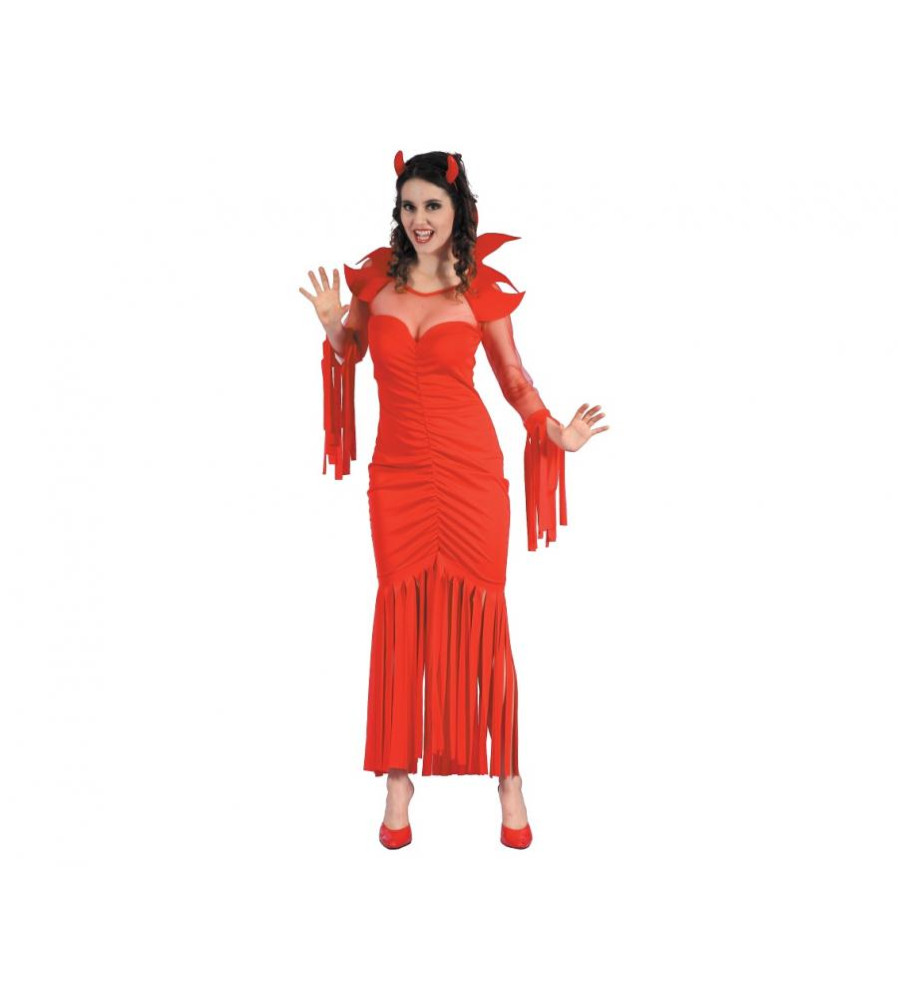 Costum Dracusor Elegant pentru femei, Rochie si Bentita, Marimea M