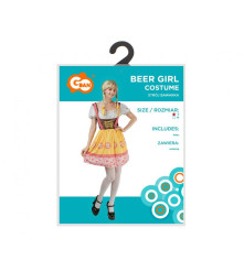 Costum Bavarez (Beer Girl) pentru Femei, Marimea S