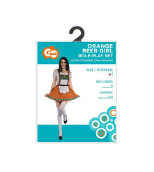 Costum Bavarez (Beer Girl) pentru Femei, Marimea M