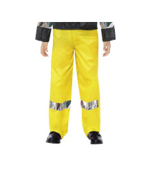 Costum Pompier pentru copii cu Jacheta si Pantaloni, Marime 130/140 cm (9-10 ani)