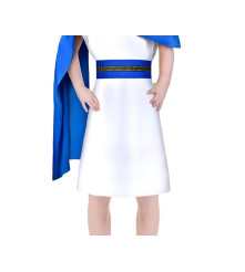 Costum Roman pentru Copii cu Bentita, Roba si Curea, Marime 130/140 cm (9-10 ani)