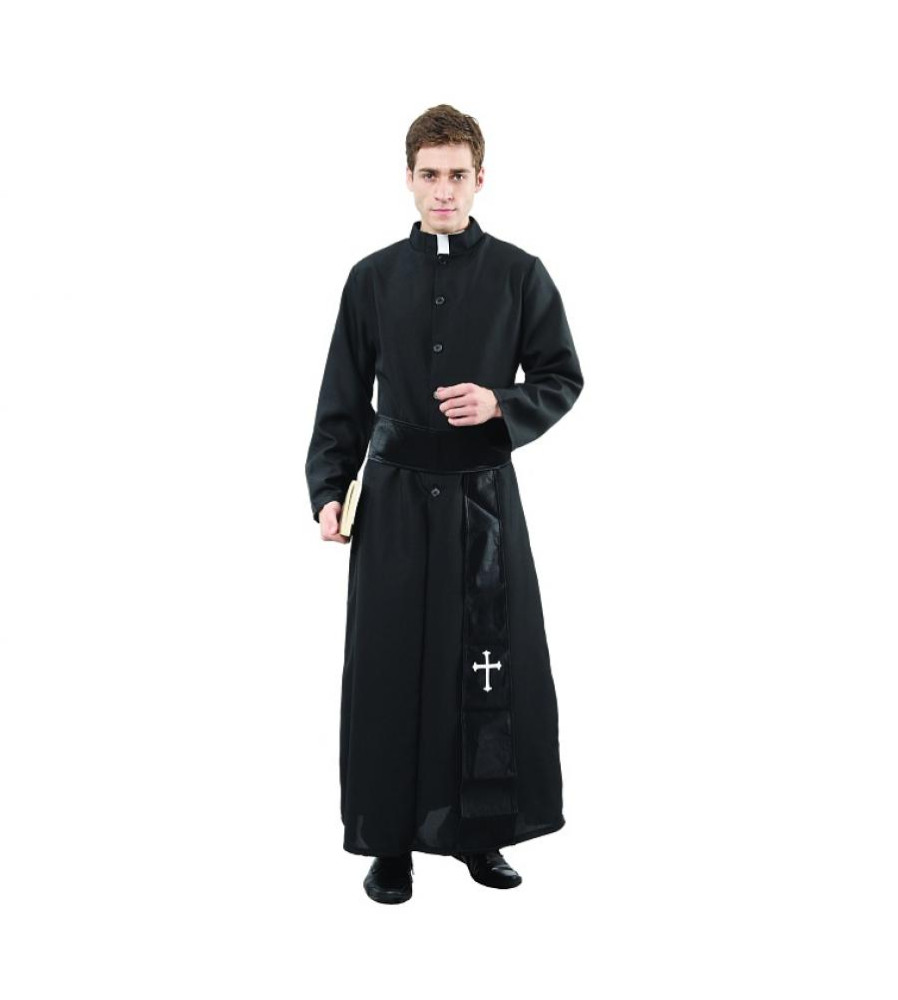 Costum Preot pentru Adulti cu Roba si Curea, marimea 52