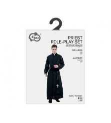 Costum Preot pentru Adulti cu Roba si Curea, marimea 52