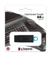 Memorie USB Kingston DataTraveler Exodia S 64GB USB 3.2 Gen 1