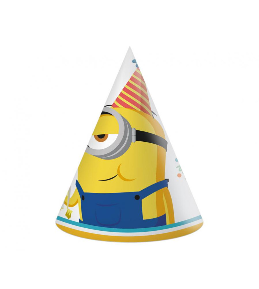 Set 6 Coifuri Hartie model Minions 2 The Rise of Gru