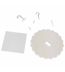 Baldachin roz pentru pat copii, 280 cm (Baldachin Curtain)
