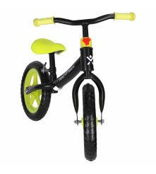 Bicicleta de Echilibru Trike Fix Balance, Negru-Galben, 2-4 ani