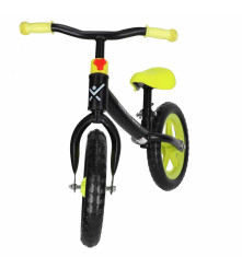 Bicicleta de Echilibru Trike Fix Balance, Negru-Galben, 2-4 ani