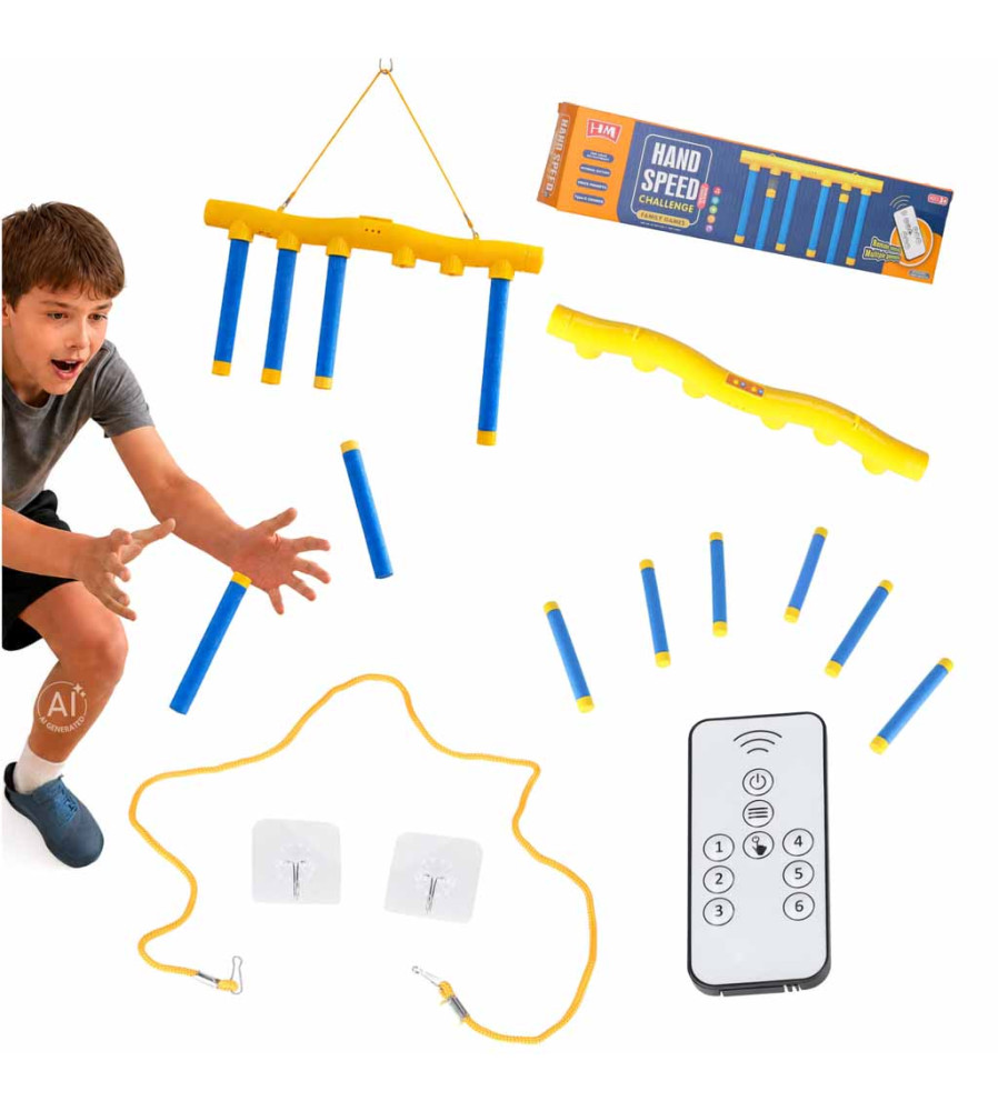 Joc Falling Sticks pentru Reflexe cu USB si Telecomanda