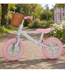 Bicicleta de Echilibru Trike Fix Balance cu Cos Roz 2-4 ani