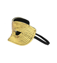 Masca Disco pentru adulti stil venetian Aurie, Marime universala
