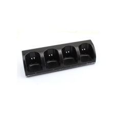 Statie de Incarcare USB pentru 4 Controlere Wii cu 4 Baterii 2800mAh Negru