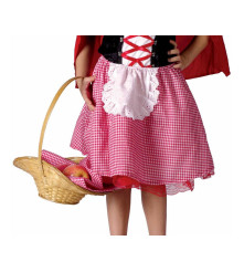 Costum Scufita Rosie pentru Copii, Marime 120/130 cm (7-8 ani)
