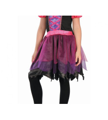 Costum carnaval Vrajitoare Roz pentru Copii, Marime 110/120 cm (5-6 ani)