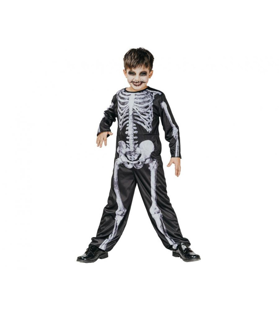 Costum Schelet Reversibila pentru Copii, 110/120 cm (5-6 ani)