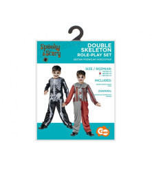 Costum Schelet Reversibila pentru Copii, 120/130 cm (7-8 ani)