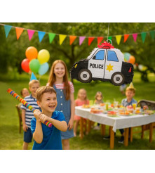 Pinata Masina Politie, 43x26x8 cm