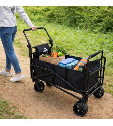 Carucior Transport Pliabil LUARO 2 in 1 Pat Camping 150 kg