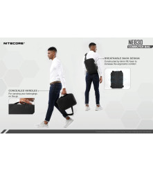 Geanta Nitecore NEB30 Commuter Bag 7.5L pentru Laptop si Tableta