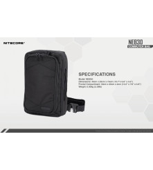 Geanta Nitecore NEB30 Commuter Bag 7.5L pentru Laptop si Tableta
