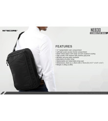 Geanta Nitecore NEB30 Commuter Bag 7.5L pentru Laptop si Tableta