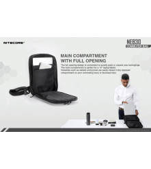 Geanta Nitecore NEB30 Commuter Bag 7.5L pentru Laptop si Tableta
