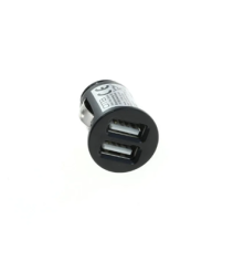 Adaptor Incarcare Auto Dual USB 3.1A 12-24V cu Auto-ID Negru