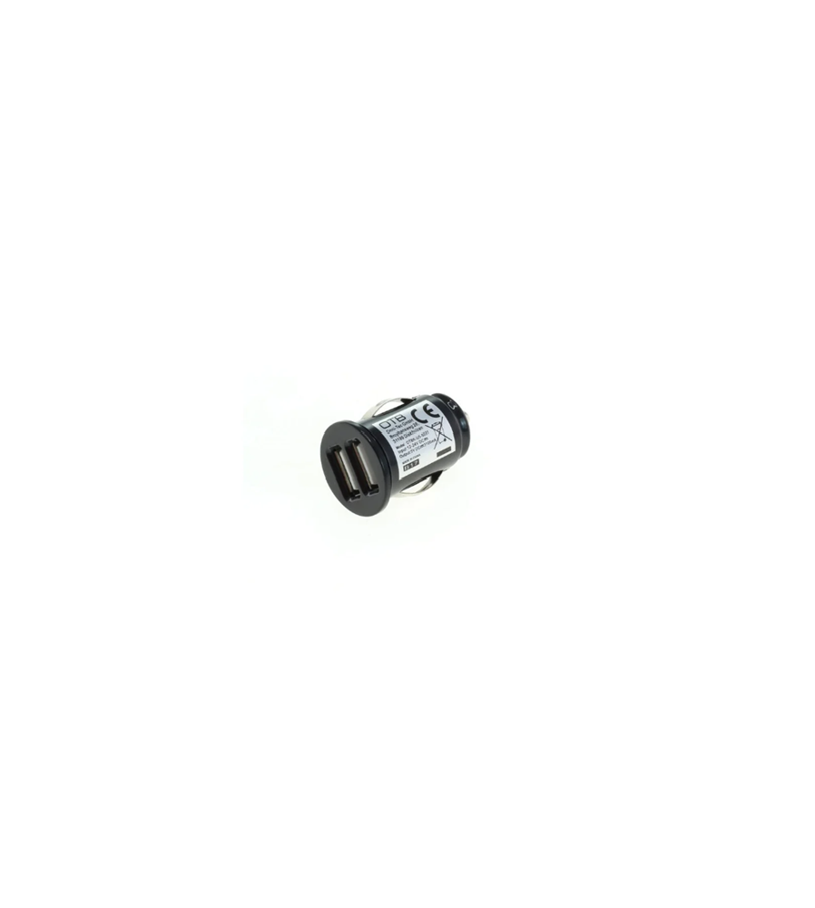 Adaptor Incarcare Auto Dual USB 3.1A 12-24V cu Auto-ID Negru