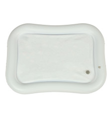Covoras Senzorial Gonflabil cu Apa Alb-Negru 65x50 cm