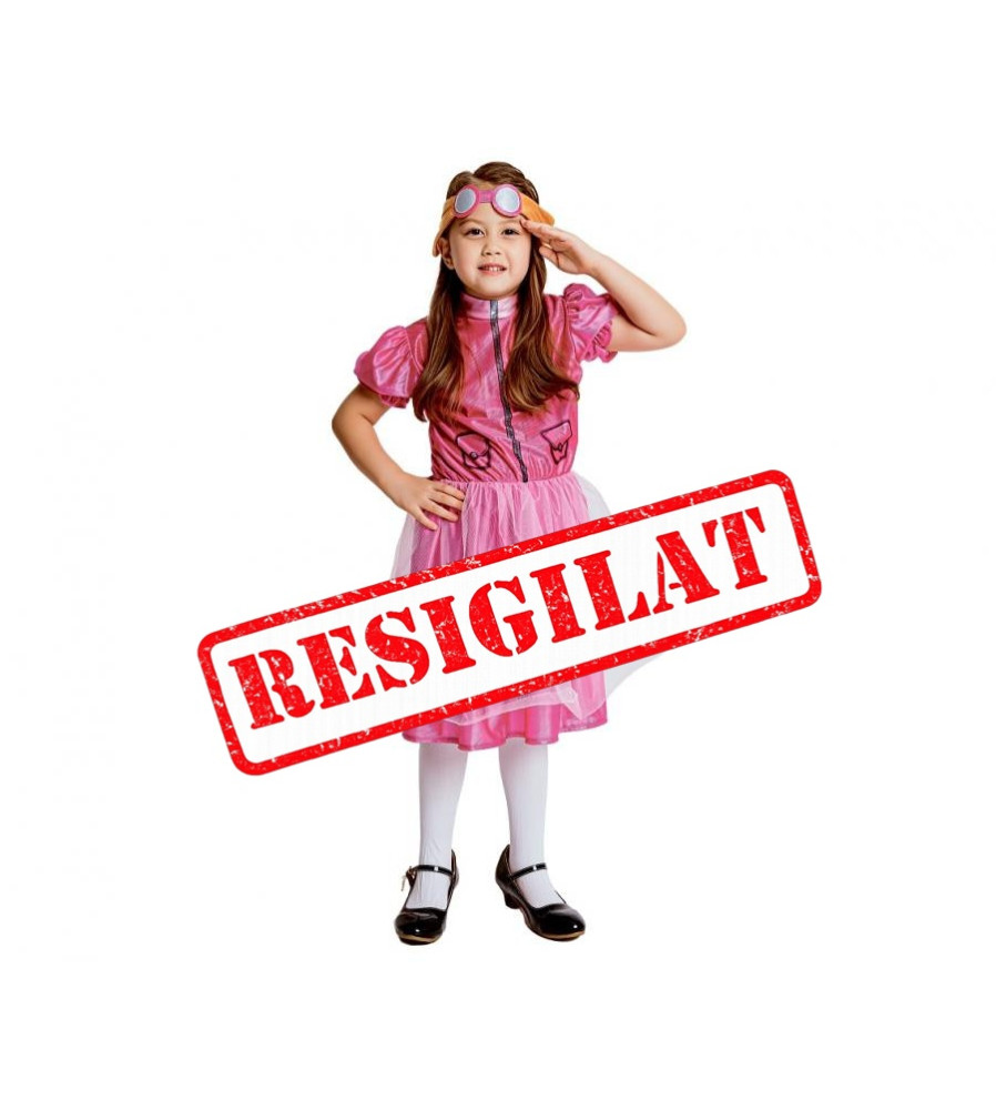 RESIGILAT Costum carnval DOG BRIGADE (Pilot - Sky),marime 92-104 cm (3-4 Ani)
