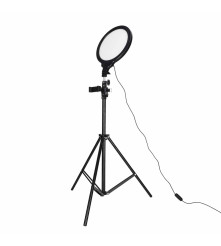 Lampa LED Selfie Ring Light cu Trepied 3 Culori de Lumina