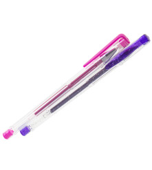 Set 25 Pixuri Gel cu Sclipici Metalice si Fluorescente pentru Desen