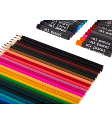 Set Pictura si Desen pentru Copii 145 Piese in Valiza Roz