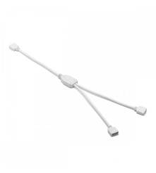 Cablu Splitter Conector RGB 1 la 2 Cai, 5 Pini 10 mm Female 30 cm