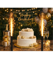 Artificii pentru Tort model Happy Birthday 12 cm