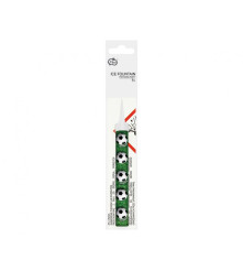 Artificii pentru Tort model Fotbal 12 cm Verde