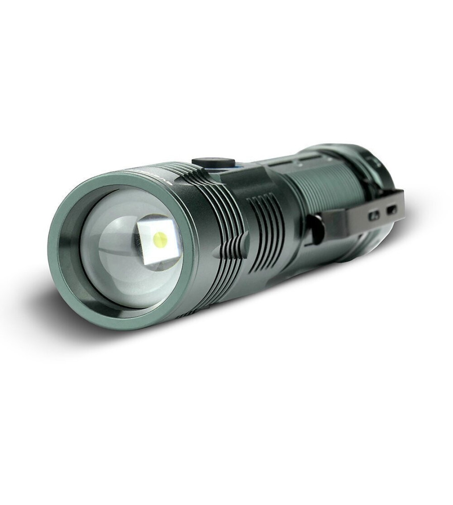 Lanterna LED Reincarcabila everActive FL-700R Spotter, 700 lm Zoo, Acumulator 21700 4000mAh USB-C Power Bank IPX4