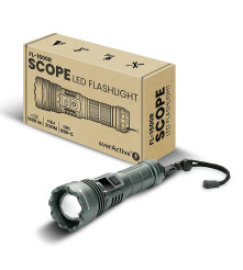 Lanterna LED Reincarcabila everActive FL-1500R Scope 1500 lm Zoom Acumulator 26650 5000mAh USB-C Power Bank IPX4