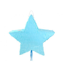 Pinata in forma de stea albastra 45 x 8 x 43 cm