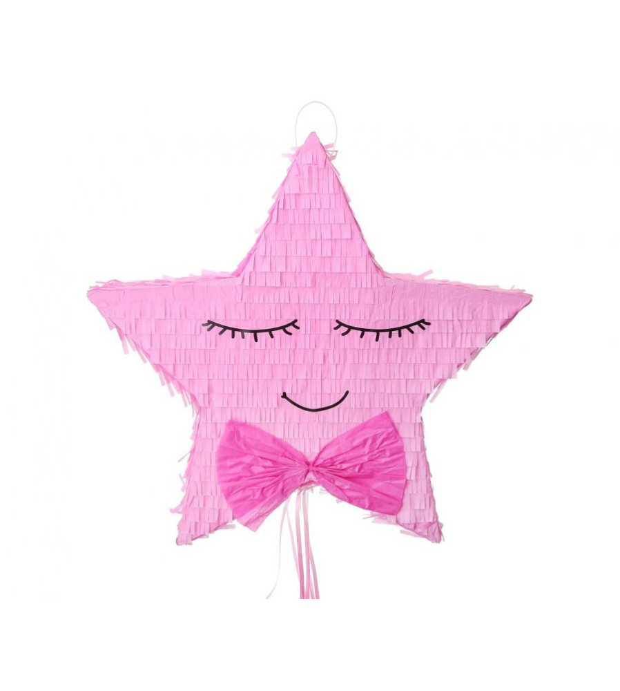 Pinata model Stea 45 x 8 x 43 cm Roz