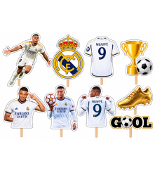 Set 8 Toppere Model Mbappe...
