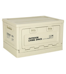 Organizer Pliabil pentru Portbagaj 25L Cutie Camping cu Capac