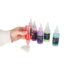 Set Creativ Figurine din Gel Magic 20 Geluri 24 Forme si Pudra de Calciu