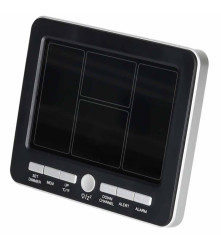 Statie Meteo Digitala cu Senzor Exterior, Termometru, Higrometru, Ceas, Alarma USB-C