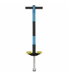 Pogo Stick Reglabil pentru Copii Cadru din Otel Antiderapant, Albastru Max. 40 kg