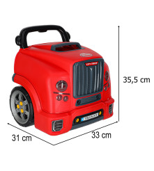 Camion Mecanic de Demontat cu Motor Interactiv Lumini Sunete si Unelte