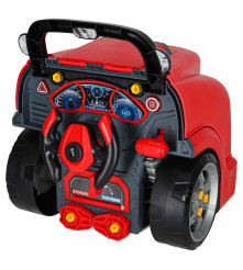 Camion Mecanic de Demontat cu Motor Interactiv Lumini Sunete si Unelte