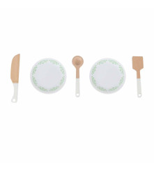Bucatarie din Lemn MDF Modern Classic pentru Copii cu Accesorii 82 cm Roz