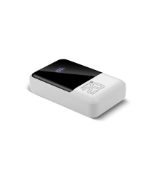 Baterie Externa everActive EB-20Q 20000mAh 22.5W USB-C + 2x USB-A ecran LCD Alb