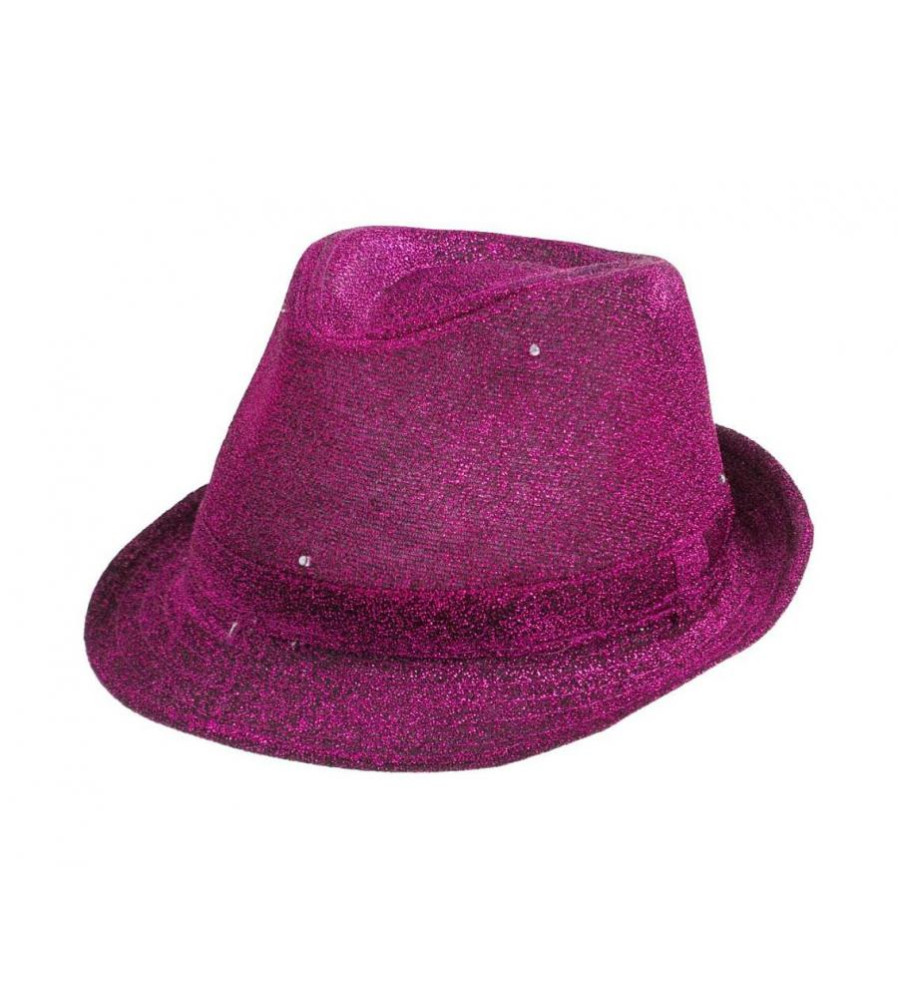 Palarie Mov cu Glitter pentru Petreceri
